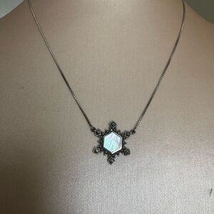 Judith Jack sterling silver snowflake ornament